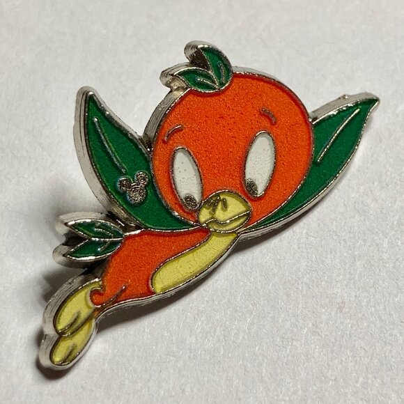 Disney Orange Bird Trading Pin Enamel Hidden Mickey Series Flying - Picture 3 of 8